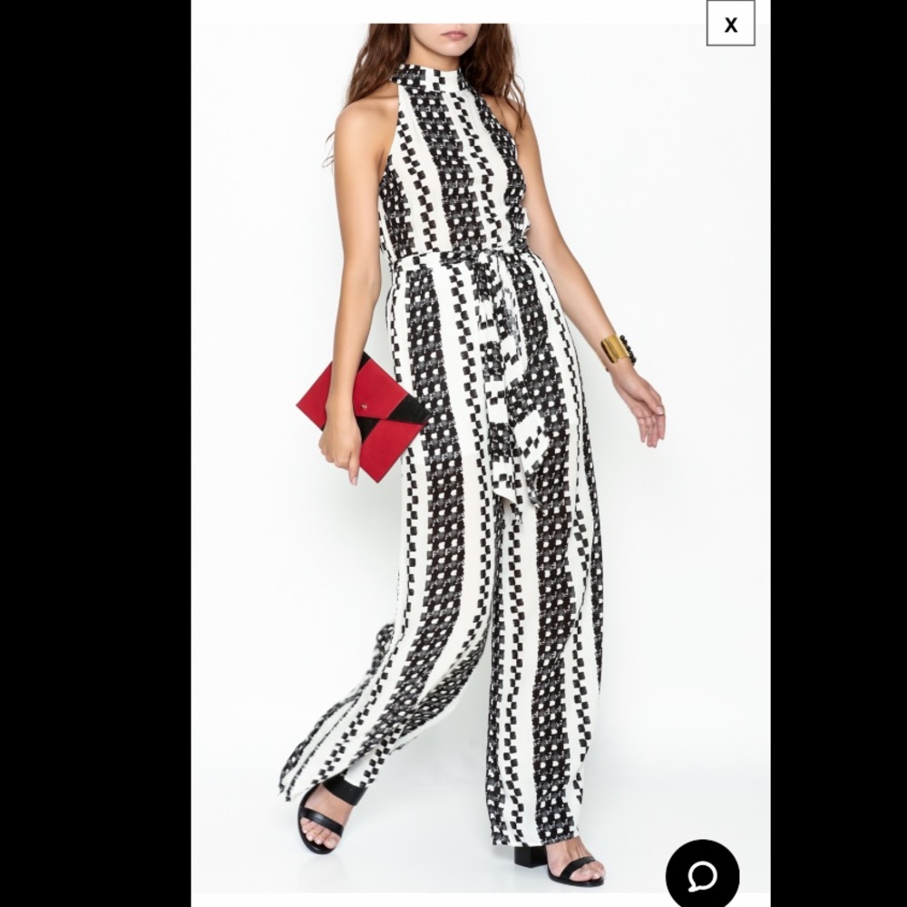 PINKYOTTO Black & White Jumpsuit